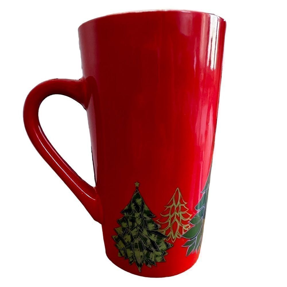 Starbucks 16 oz Red Christmas Mug      - Picture 4 of 5
